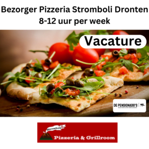 Vacature Bezorger Pizzeria Stromboli Dronten